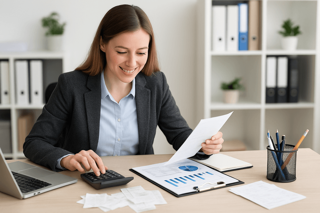 People discussing finance